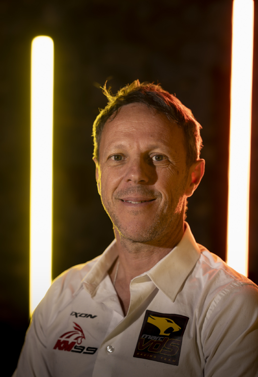 Fabien Foret, coordinateur du team Elf - Marc VDS - KM99