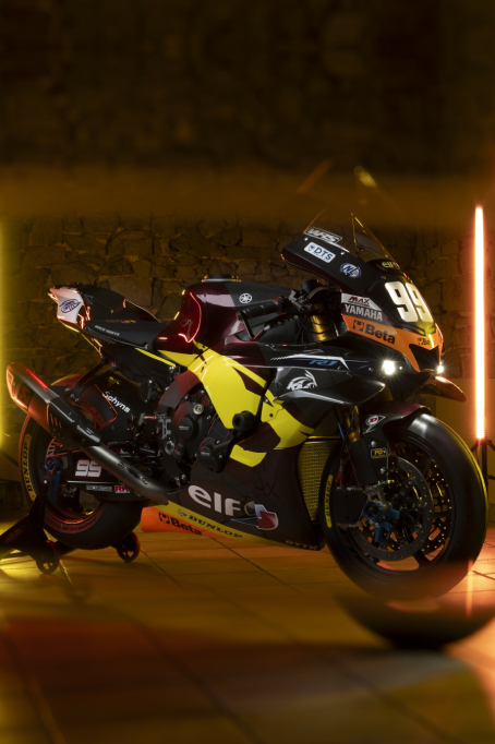 Yamaha R1 de Elf - Marc VDS - KM99 préparée par Mario Kupper