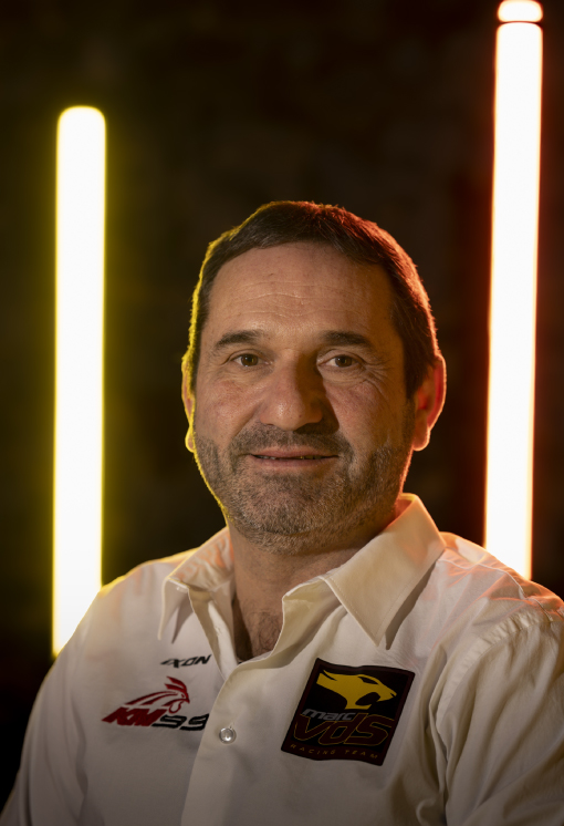 Gaëtan Schyns, team owner de Elf - Marc VDS - KM99